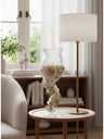 Fiori di Lena - Candeliere in vetro decorato h 44 - 60 cm