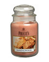 Candela Profumata in giara grande - Sandalwood