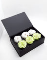 Rose Stabilizzate Verde Acqua in Cofanetto Luxury 3