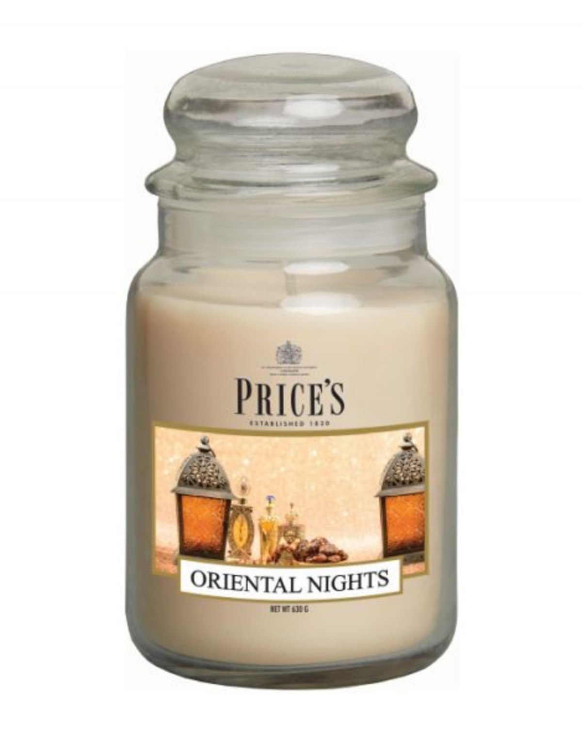 Candela Profumata in giara grande - Oriental Night di Price's Candles