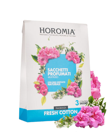 Sacchetti Profumati Multiuso Horomia - Fresh Cotton