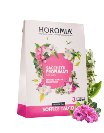 Sacchetti Profumati Multiuso Horomia - Soffice Talco