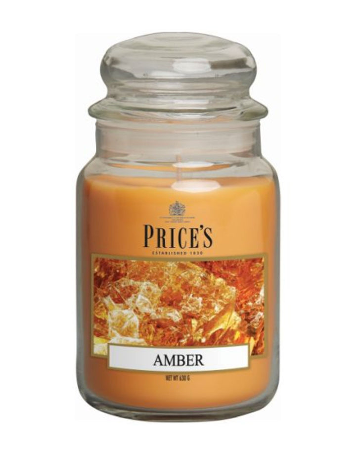 Candela Profumata in giara grande - Amber