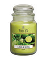 Candela Profumata in giara grande - Lime & Basil
