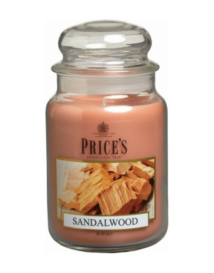 Candela Profumata in giara grande - Sandalwood