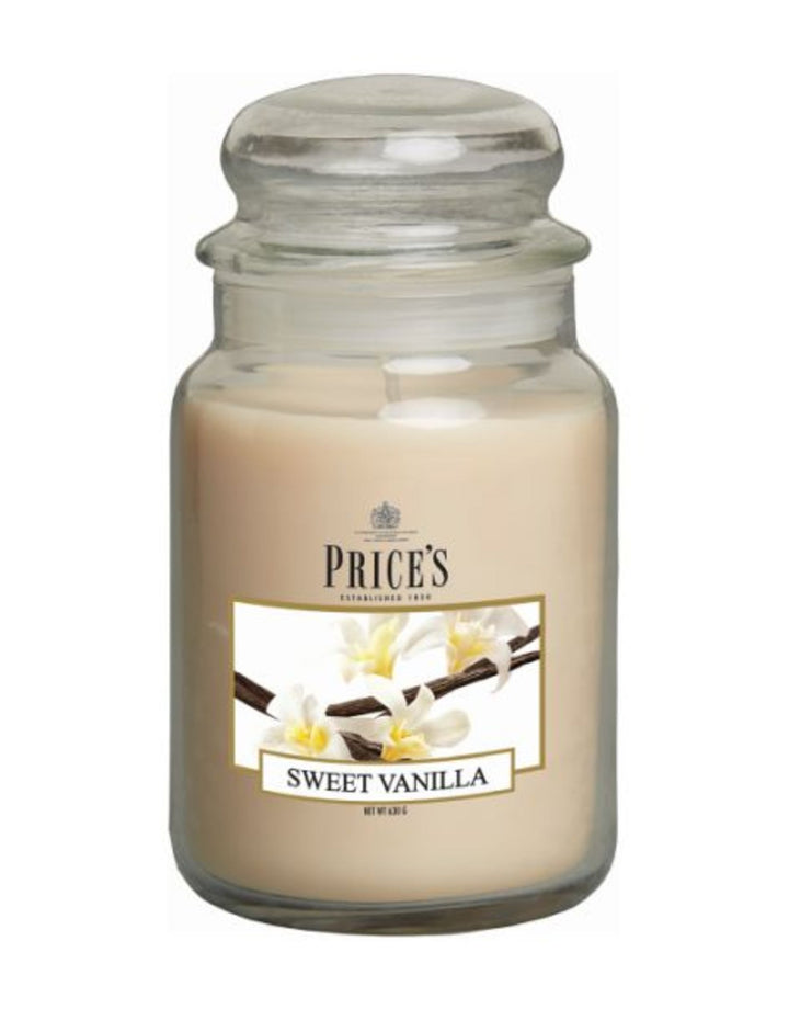 Candela Profumata in giara grande - Sweet Vanilla