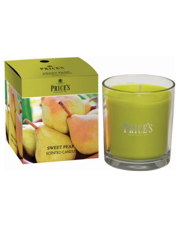 Candela Profumata in vasetto di vetro - Sweet Pear
