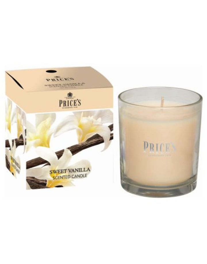 Candela Profumata in vasetto di vetro - Sweet Vanilla