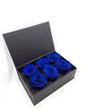 Rose Stabilizzate Blu in Cofanetto Luxury 6