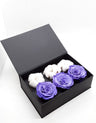 Rose Stabilizzate Lilla in Cofanetto Luxury 3
