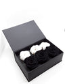 Rose Stabilizzate Nere in Cofanetto Luxury 3