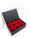 Rose Stabilizzate Rosse in Cofanetto Luxury 6